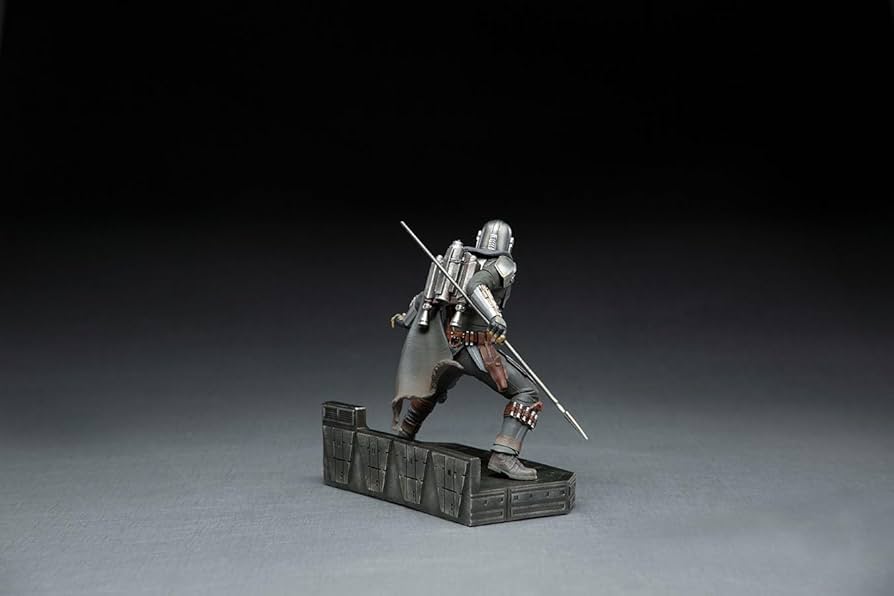 アイアンスタジオ スターウォーズ マンダロリアン 1/4 フィギュア マンダロリアン』【アイアン・スタジオ スタチュー】「バトル